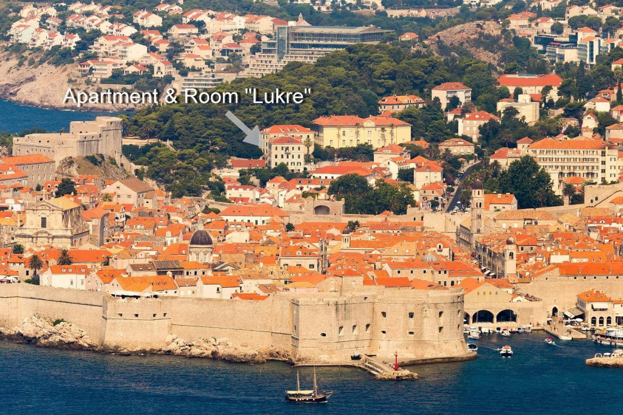 Apartment& Room Lukre / Apartment Lukre With Terrace دوبروفينك المظهر الخارجي الصورة